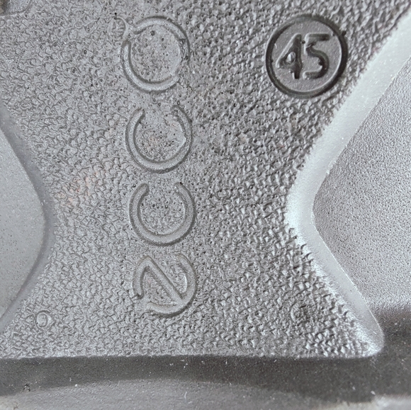 Ecco Men's Seattle Apron Tie Black Leather Oxford Dress Shoes, Sz 11 - Picture 12 of 13